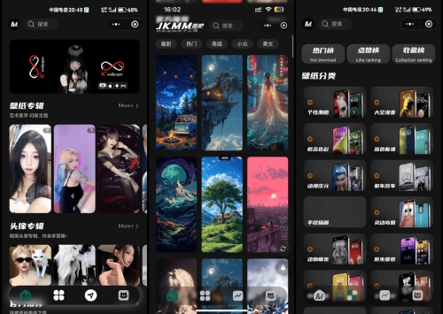 最新头像壁纸小程序源码 带流量主