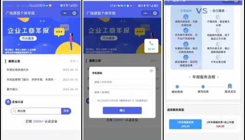 企业年报相关系统源码