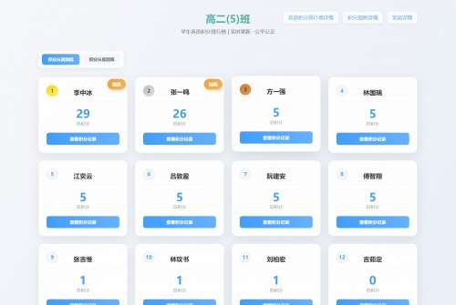 学生积分抽奖系统PHP源码